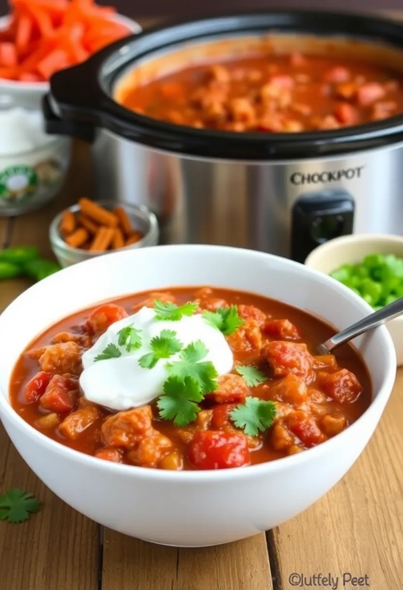 10 Low-Calorie Crockpot Recipes That Make Healthy Meal Prep a Breeze! - 2. Spicy Turkey Chili