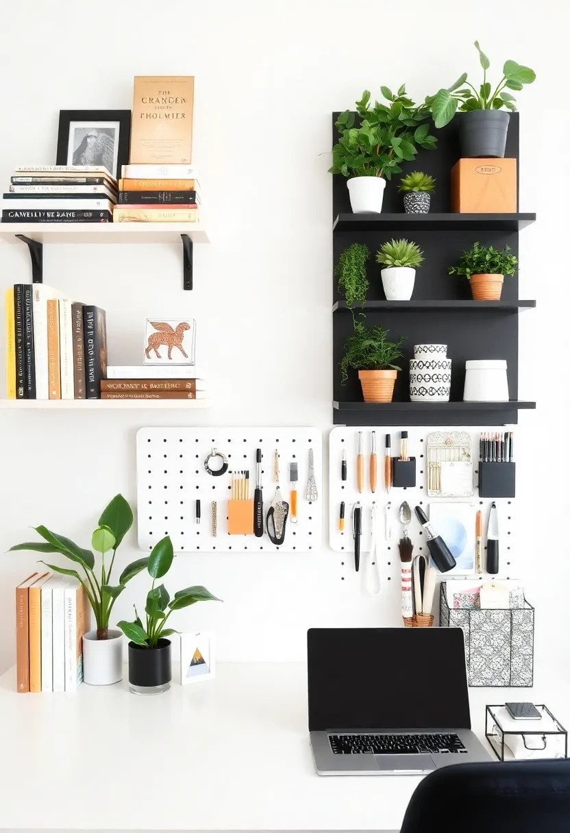 12 Inspiring Home Office Decor Ideas That’ll Skyrocket Your Productivity (#4 Is Pure Genius!) - 3. Utilize Smart Storage Solutions