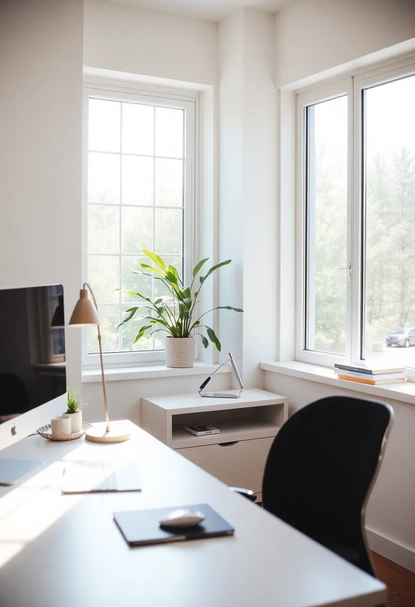 12 Inspiring Home Office Decor Ideas That’ll Skyrocket Your Productivity (#4 Is Pure Genius!) - 9. Optimize Lighting