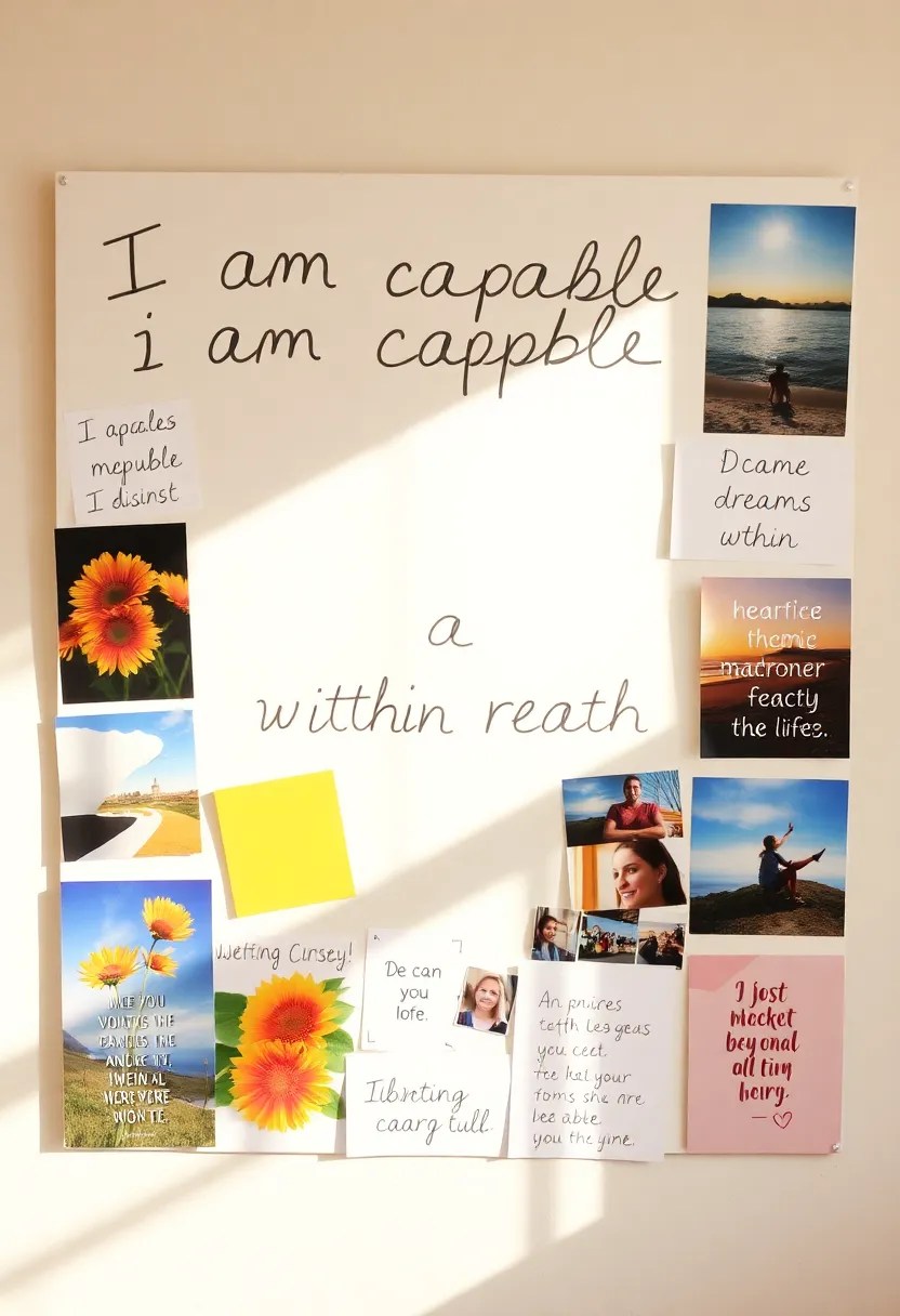 18 Essential Vision Board Tips for Beginners (Unlock Your Potential with #9!) - 5. Incorporate Affirmations