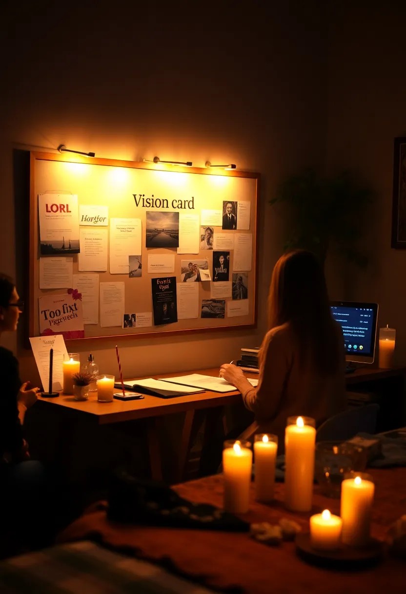 18 Essential Vision Board Tips for Beginners (Unlock Your Potential with #9!) - 6. Create a Vision Board Ritual