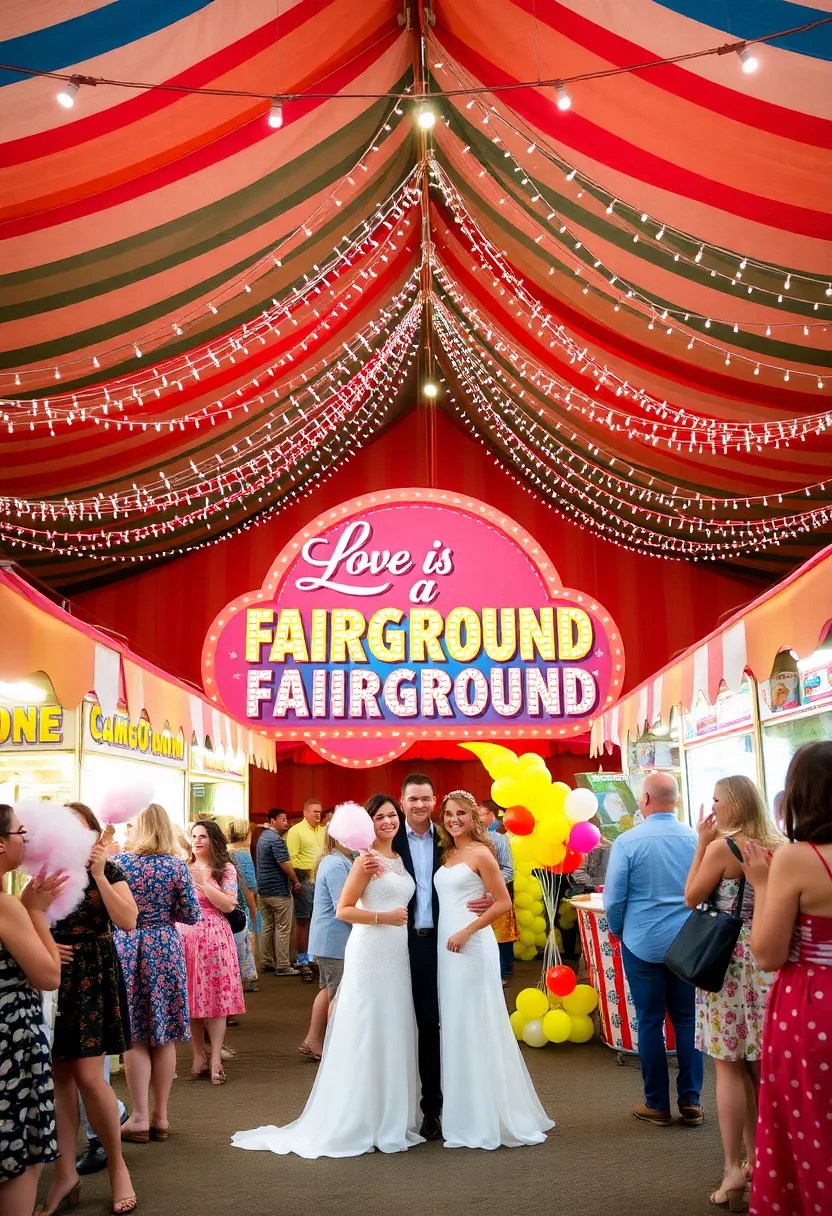 21 Stunning Wedding Ideas That'll Make You Say 'I Do!' (You Won't Believe #10!) - 4. Whimsical Carnival Theme